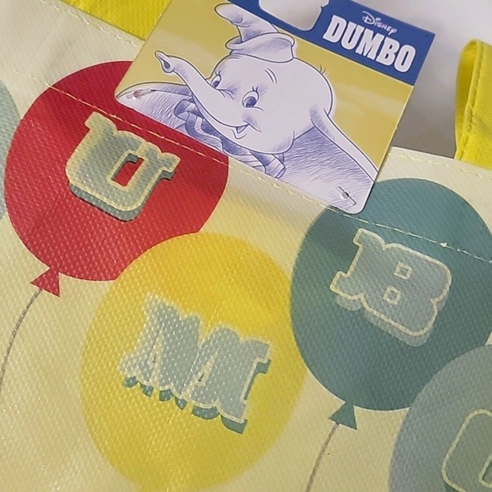 NEW Disney Dumbo Eco-friendly Reusable Tote Bag - Picture 6 of 17